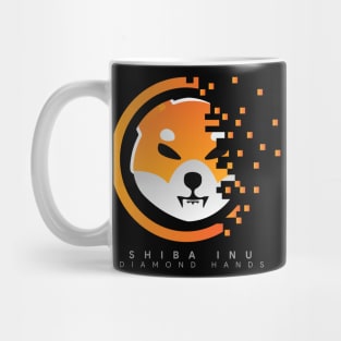 Shiba Inu - Crypto Token Coin - $SHIB - Digital Matrix - Diamond Hands Mug